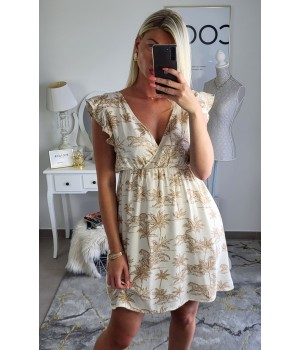 Robe cuty jungle beige