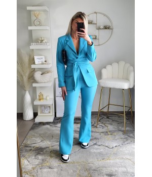 Blue blazer set