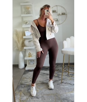 Trench court beige clair