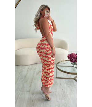 Robe midi jaune outlet