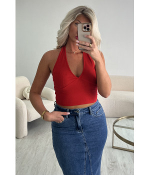 Top simplicity rouge