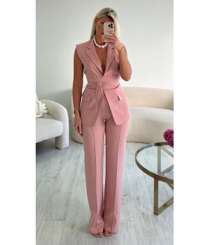 Pantalon rose habillé