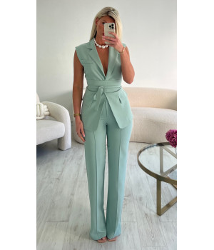 pantalon vert habillé