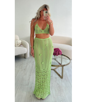 Ensemble jupe crochet...