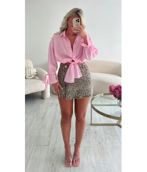 Chemise noeud bonbon