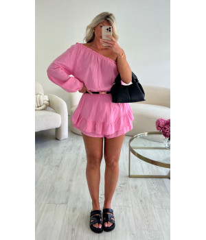 Pink cotton gas...