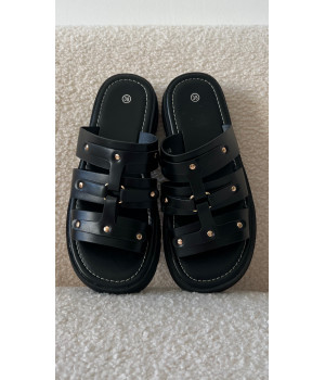 Claquettes noires