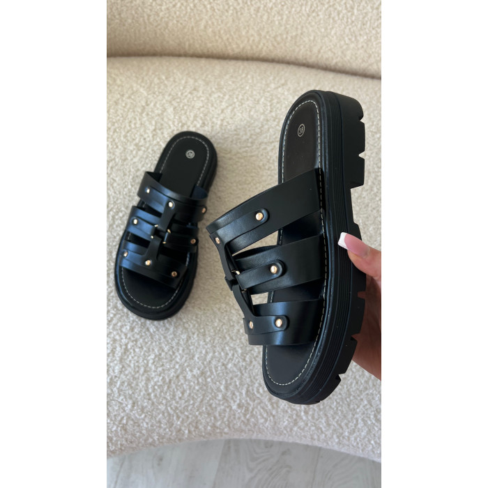 Claquettes noir