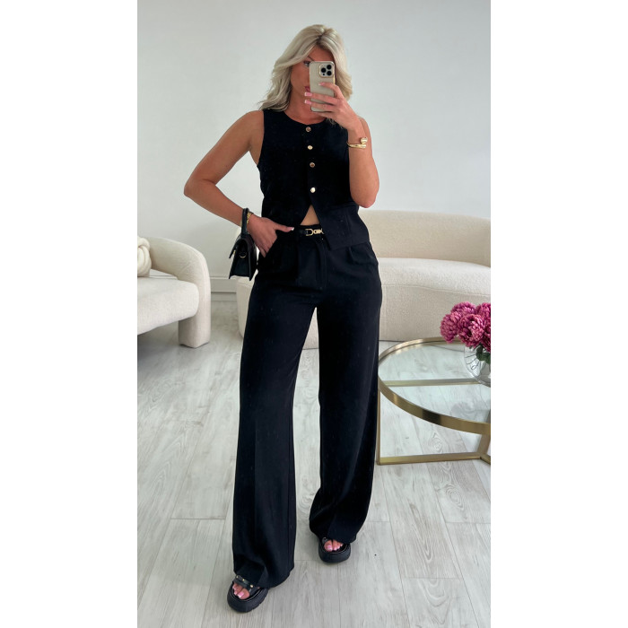 Pantalon habillé noir