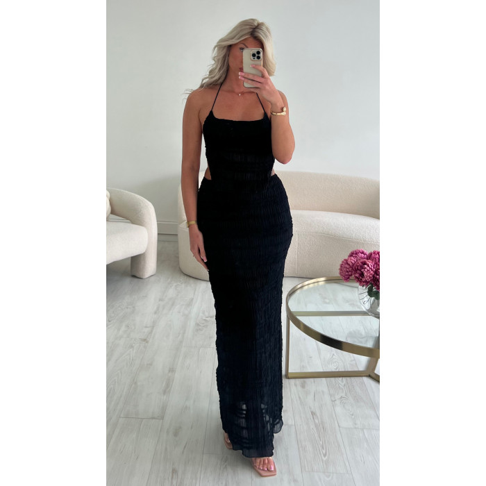 Ensemble jupe longue noir