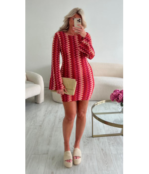 Robe crochet dos nu colors