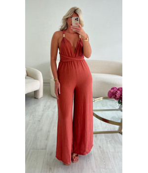 terracota backless viscose...