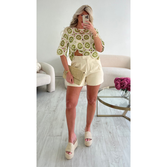 Short lin beige
