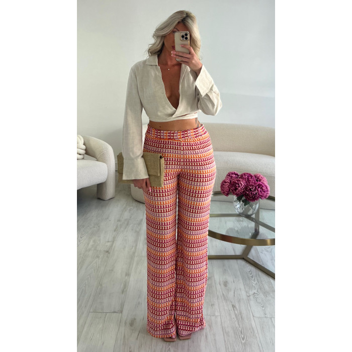 Pantalon crochet