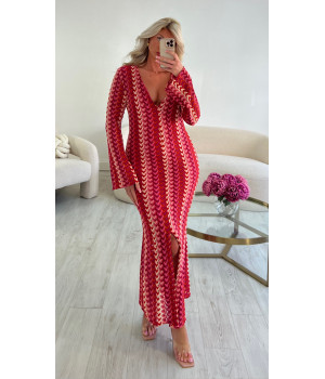 Robe longue crochet...