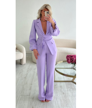 Pantalon lila couture...