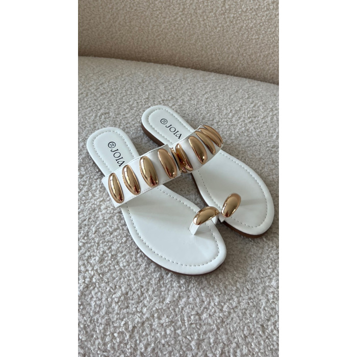 Claquettes blanche