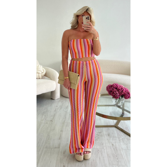 Ensemble crochet coloré