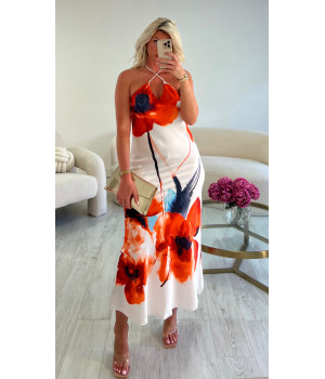 robe orange