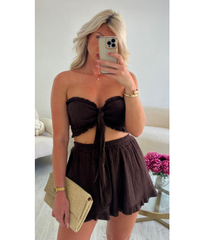 ensemble short marron