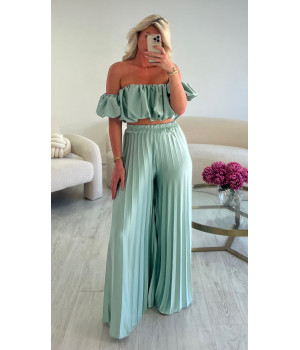Ensemble pantalon bustier...