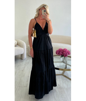 robe longue noire