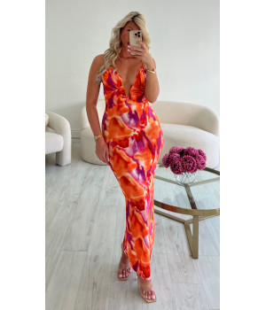 robe longue coloré