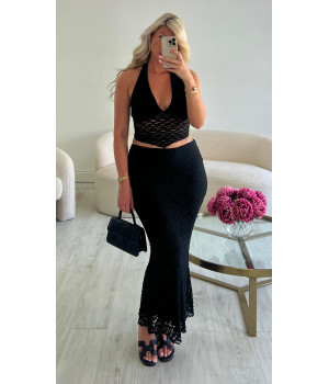ensemble jupe noir
