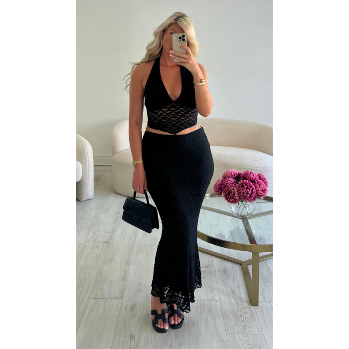 ensemble jupe noir