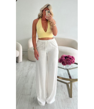 pantalon lin tall