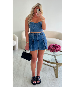 ensemble jupe jeans