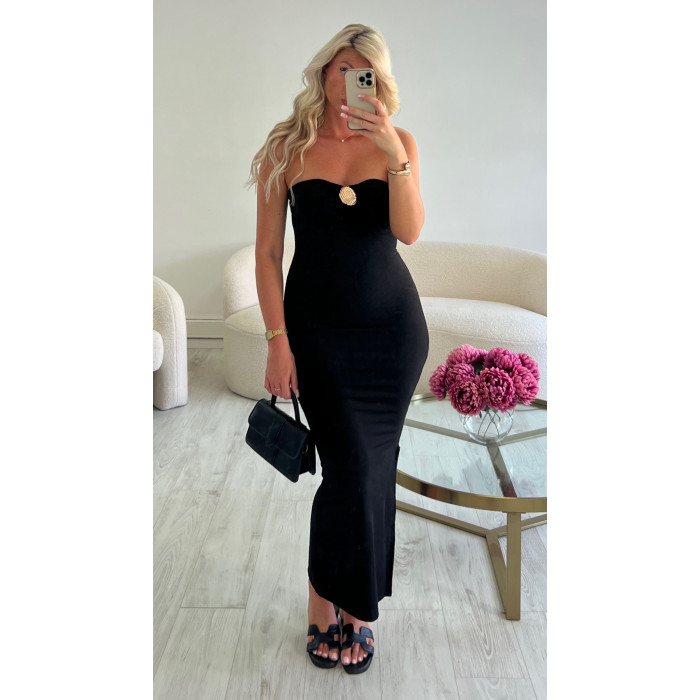 robe tube noire