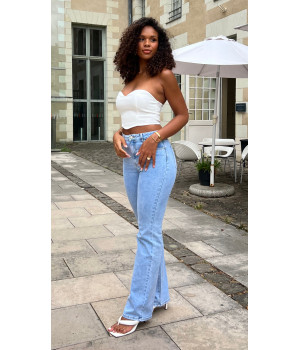Jeans strass extra long...