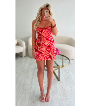 Colors short skirt set