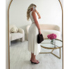 Ensemble jupe midi blanc - DRESS DESIREE