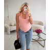Body dentelle rose poudré - DRESS DESIREE