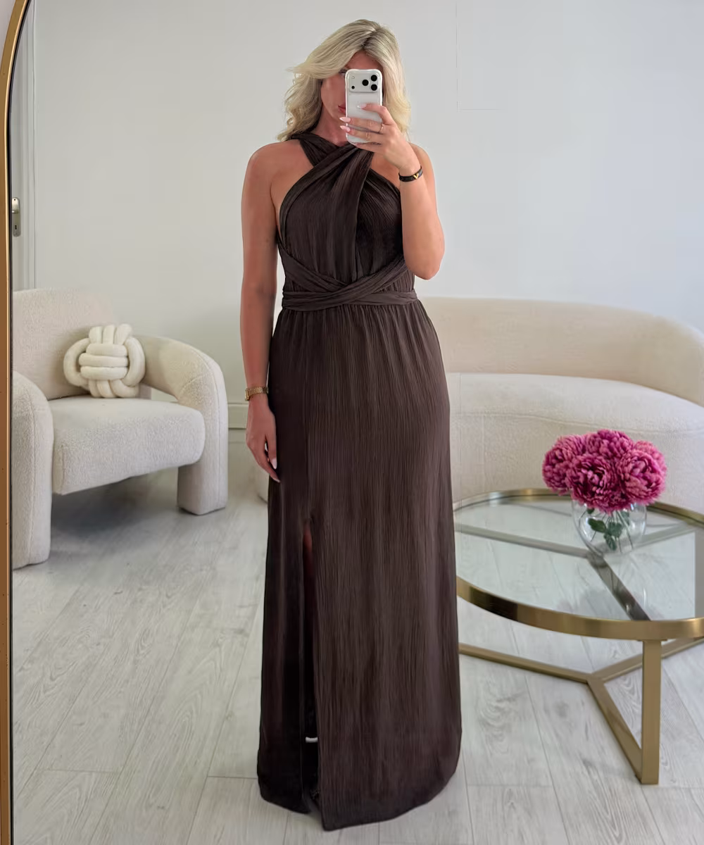 Robe multipositions choco