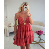 terracotta sundress - DRESS DESIREE