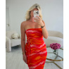 Top bustier tulle coucher de soleil - DRESS DESIREE