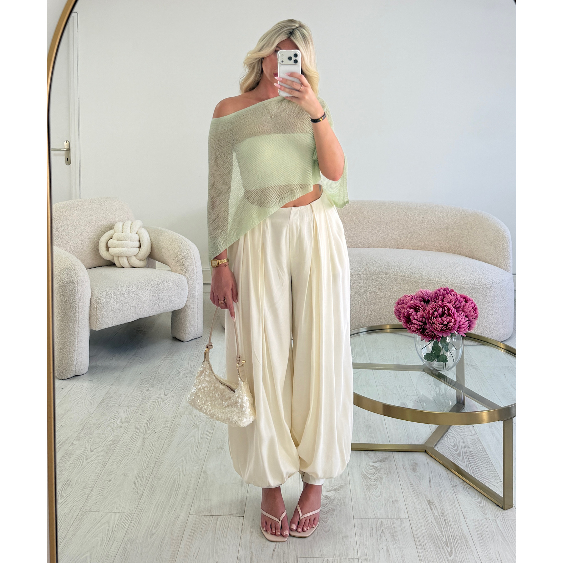 Pantalon ballon ivoire - DRESS DESIREE