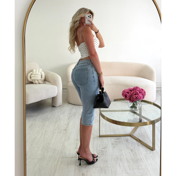 Capri jeans blue