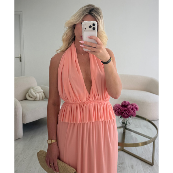 Ensemble jupe longue rose - DRESS DESIREE