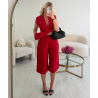 Bermuda droit fluide rouge - DRESS DESIREE