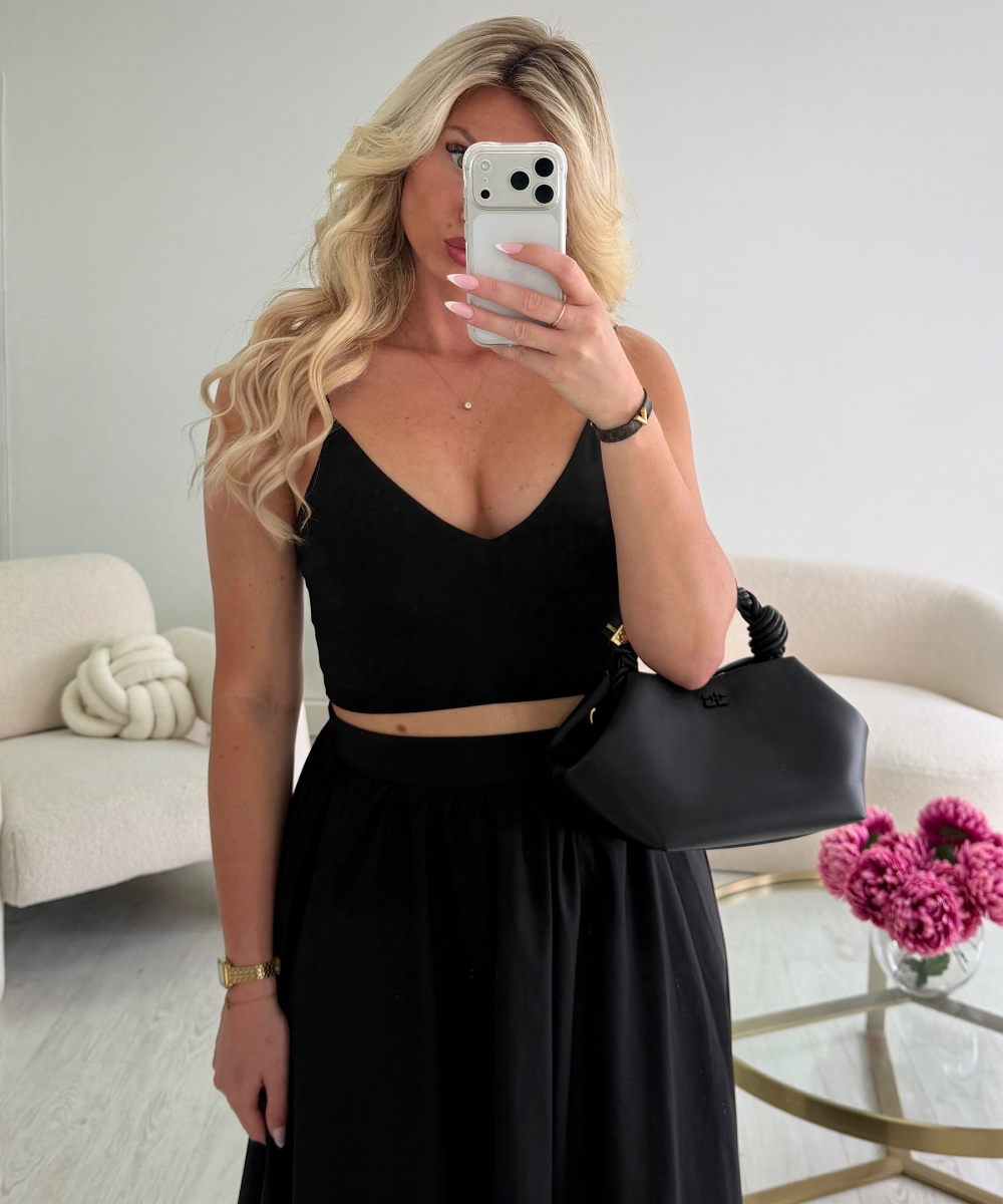 Top classy noir - DRESS DESIREE