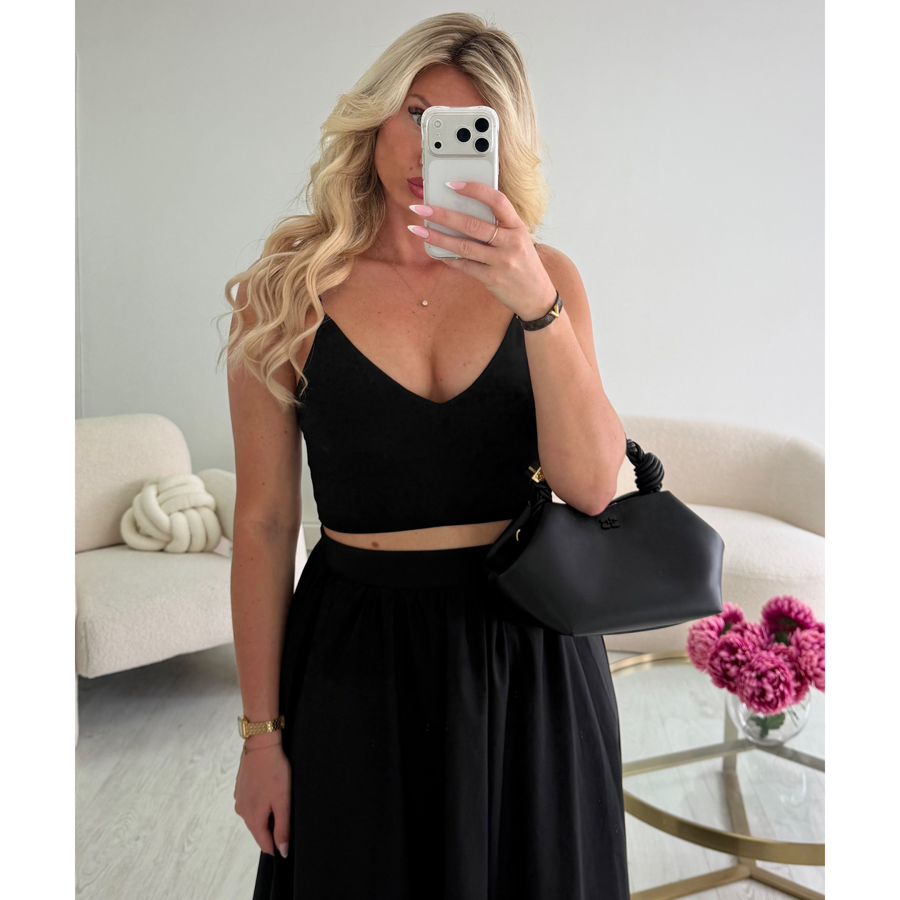 Top classy noir - DRESS DESIREE