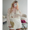 Top crochet blanc - DRESS DESIREE