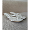 Sandales talons blanche DRESS DESIREE