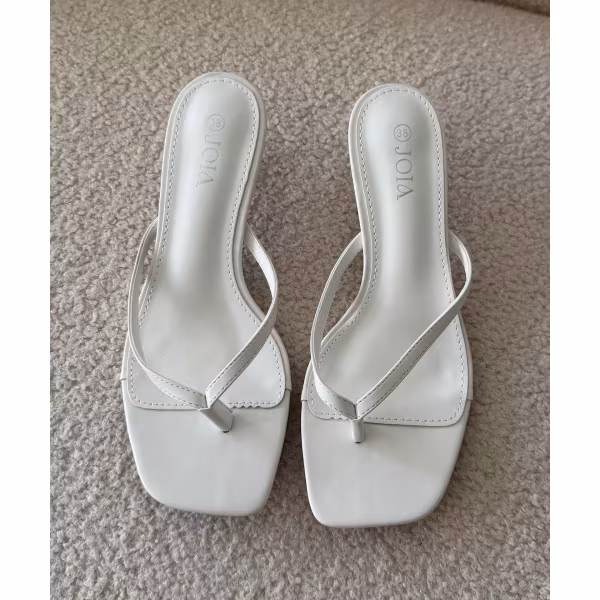 Sandales talons blanche DRESS DESIREE