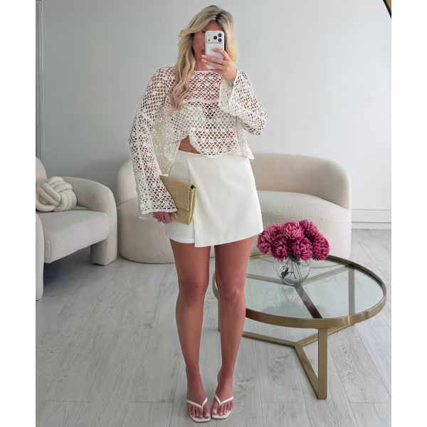 Sandales talons blanche DRESS DESIREE