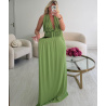 Ensemble jupe longue vert- DRESS DESIREE